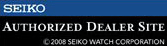 Сайт авторизованного продавца SEIKO