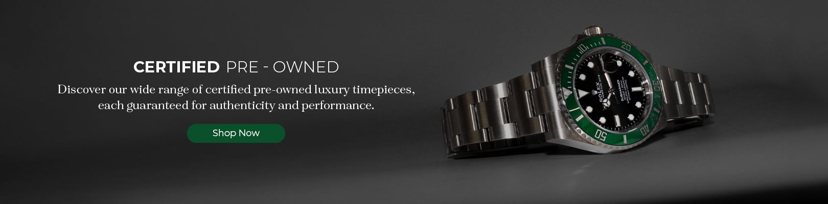 Certified Pre-Owned Watches