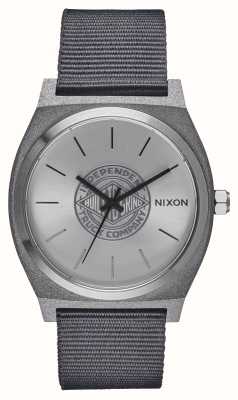 Nixon Независимый счетчик времени, все серебро A1350-1920-00
