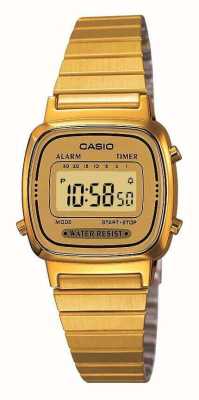 Casio Женские часы с хронографом из винтажной коллекции LA670WEGA-9EF