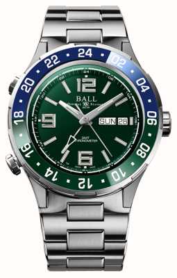 Ball Watch Company Синий/зеленый безель Roadmaster, зеленый циферблат DG3030B-S9CJ-GR