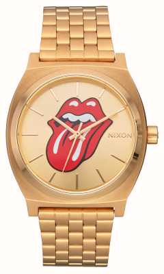 Nixon Золотистые часы Rolling Stones Time Teller A1356-509-00