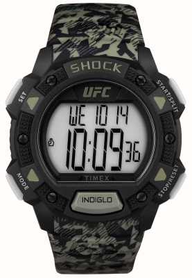 Timex X ufc core shock digital / камуфляжная резина TW4B27500