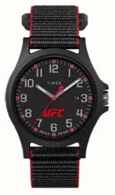 Timex X ufc apex черный циферблат / черная ткань TW2V55000