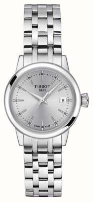 Tissot Женская классическая мечта | серебряный циферблат | браслет из нержавеющей стали T1292101103100