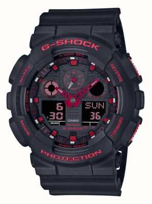 Casio G-Shock зажигает красную серию GA-100BNR-1AER