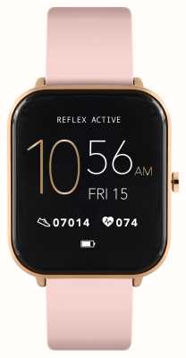 Reflex Active Многофункциональные умные часы Series 15 (36 мм), цифровой циферблат/розовый силикон RA15-2146