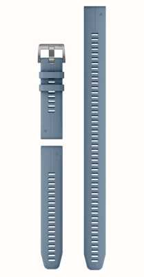Garmin Только ремешок для часов Quickfit® 22 - силикон цвета ураганного синего цвета (набор для дайвинга из 3 предметов) 010-13113-01