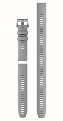 Garmin Только ремешок для часов Quickfit® 22 - силикон серого цвета (набор для дайвинга из 3 предметов) 010-13113-03