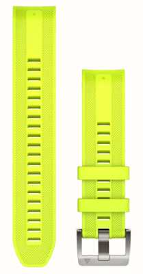 Garmin Только ремешок для часов Quickfit® 22 marq — желтый силиконовый ремешок 010-13225-05