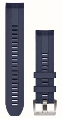 Garmin Только ремешок для часов Quickfit® 22 marq — темно-синий силиконовый ремешок 010-13225-02
