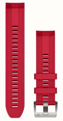 Garmin Только ремешок для часов Quickfit® 22 marq — силиконовый ремешок плазменно-красного цвета 010-13225-03