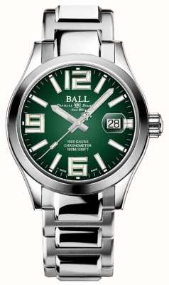 Ball Watch Company Легенда инженера III | 40 мм | зеленый циферблат | браслет из нержавеющей стали | радуга NM9016C-S7C-GRR