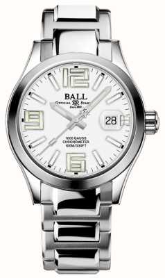 Ball Watch Company Легенда инженера III | 40мм | белый циферблат | браслет из нержавеющей стали NM9016C-S7C-WH