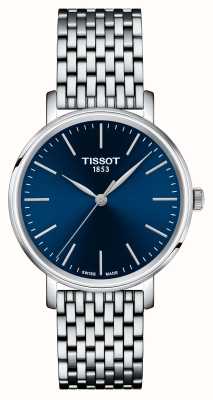 Tissot Everytime кварц леди (34 мм) синий циферблат / нержавеющая сталь T1432101104100