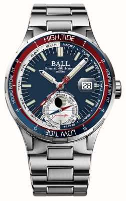 Ball Watch Company Исследователь океана Roadmaster | 41 мм | ограниченное издание | синий циферблат | браслет из нержавеющей стали DM3120C-SCJ-BE