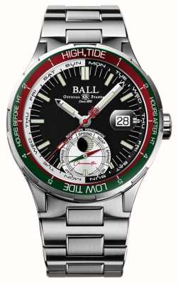 Ball Watch Company Исследователь океана Roadmaster | 41 мм | ограниченное издание | черный циферблат | браслет из нержавеющей стали DM3120C-S1CJ-BK