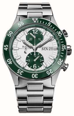 Ball Watch Company Спасательный хронограф Roadmaster | 41 мм | ограниченное издание | зеленый и белый DC3030C-S2-WH