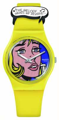 Swatch X moma — мечтательность от Роя Лихтенштейна, часы — образчик арт-путешествия SO28Z117