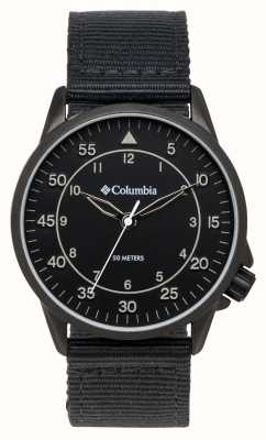 Columbia Кварцевый черный циферблат Viewmont / черный нейлон CSS15-005