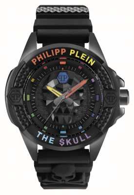 Philipp Plein Высококонический черный циферблат и черный ремешок $kull PWAAA0621