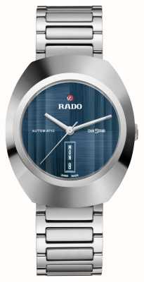 RADO Diastar оригинальный автоматический (38 мм) синий циферблат / нержавеющая сталь R12160213