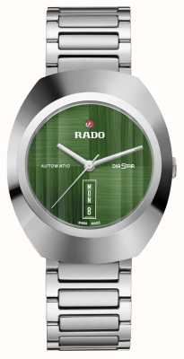 RADO Diastar оригинальный автоматический (38 мм) зеленый циферблат / нержавеющая сталь R12160303