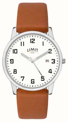 Limit Мужские часы | серебряный корпус и ремешок из полиуретана с серебристо-белым циферблатом 5778