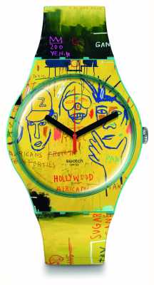 Swatch Арт путешествие swatch x basquiat hollywood africans SUOZ354