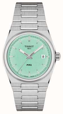 Tissot Prx кварц (35 мм) мятно-зеленый циферблат / нержавеющая сталь T1372101109100