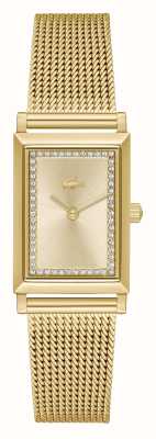 Lacoste Золотой циферблат «Catherine» (20,7 мм)/браслет из золотистой стальной сетки 2001315