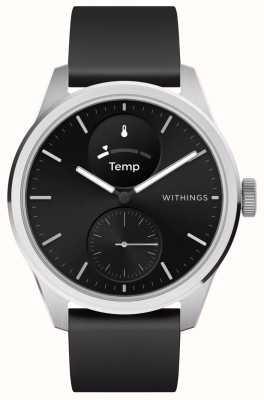 Withings Scanwatch 2 — гибридные умные часы с электрокардиограммой (42 мм) черный гибридный циферблат/черный силикон HWA10-MODEL 4-ALL-INT