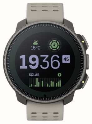 Suunto Вертикальные титановые часы для мультиспорта с солнечной батареей (49 мм), песочные SS050860000