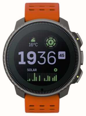 Suunto Вертикальные титановые часы для мультиспорта с солнечной батареей (49 мм) canyon SS050861000
