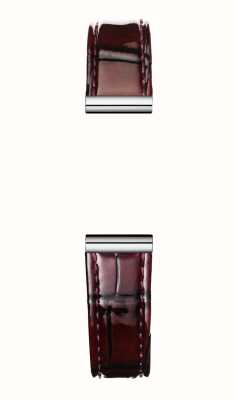 Herbelin Сменный ремешок для часов Antarès — кожа бордо-коричневого цвета / нержавеющая сталь — только ремешок BRAC17048A121