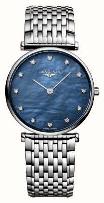 LONGINES La grande classique de longines (29 мм), синий перламутровый циферблат / нержавеющая сталь L45124816
