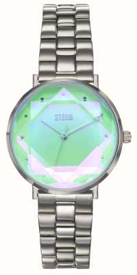 STORM Женский elexi Ice (33 мм), зеленый циферблат/браслет из нержавеющей стали 47504/IC