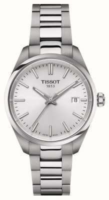 Tissot Pr 100 кварц (34мм) серебряный циферблат/нержавеющая сталь T1502101103100