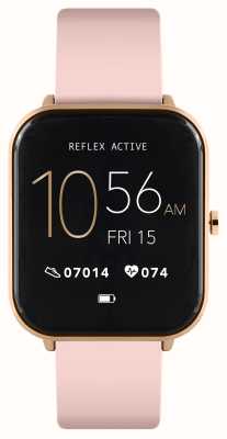 Reflex Active Многофункциональные умные часы Series 15 (36 мм), цифровой циферблат/розовый силикон RA15-2148