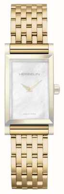 Herbelin Сменный браслет для часов Antarès — только браслет из нержавеющей стали с золотым PVD-покрытием BRAC17048P