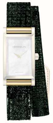 Herbelin Сменный ремешок для часов Antarès — зеленая блестящая кожа / только двойной ремешок BRAC17048P185