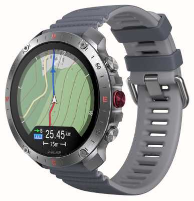 Смарт-спортивные часы Polar Grit x2 Pro премиум-класса с GPS, каменно-серый (s-l) 900110287