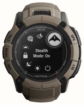 Garmin Силиконовый ремешок Instinct 2x Solar Tactical Edition цвета койота коричневого цвета 010-02805-02