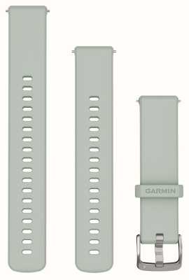 Garmin Быстросъемные ленты (18 мм), серо-шалфейный силикон, фурнитура серебристого цвета 010-13256-01