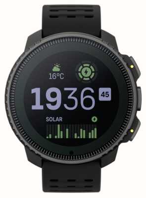 Suunto Часы для мультиспорта с вертикальной солнечной батареей (49 мм), полностью черные SS050978000