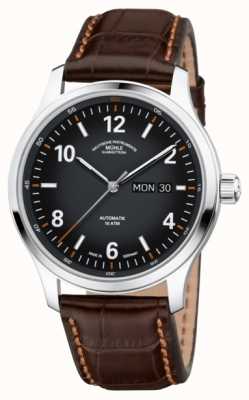 Mühle Glashütte Мужские часы lunova automatic day / date из титана, коричневая кожа M1-43-26-LB