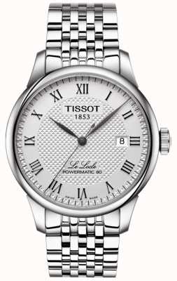 Tissot Мужские часы le locle powermatic 80 automatic из нержавеющей стали T0064071103300