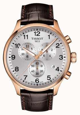Tissot Мужские часы chrono xl classic из розового золота с пвд T1166173603700