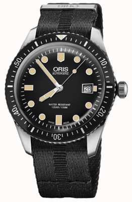 ORIS Divers Sixty Five автоматический (42 мм) черный циферблат/черный ремешок НАТО 01 733 7720 4054-07 5 21 26FC