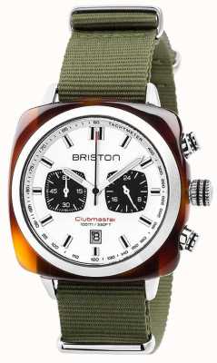 Briston Белый циферблат Clubmaster sport jungle 17142.SA.TS.2.NGA